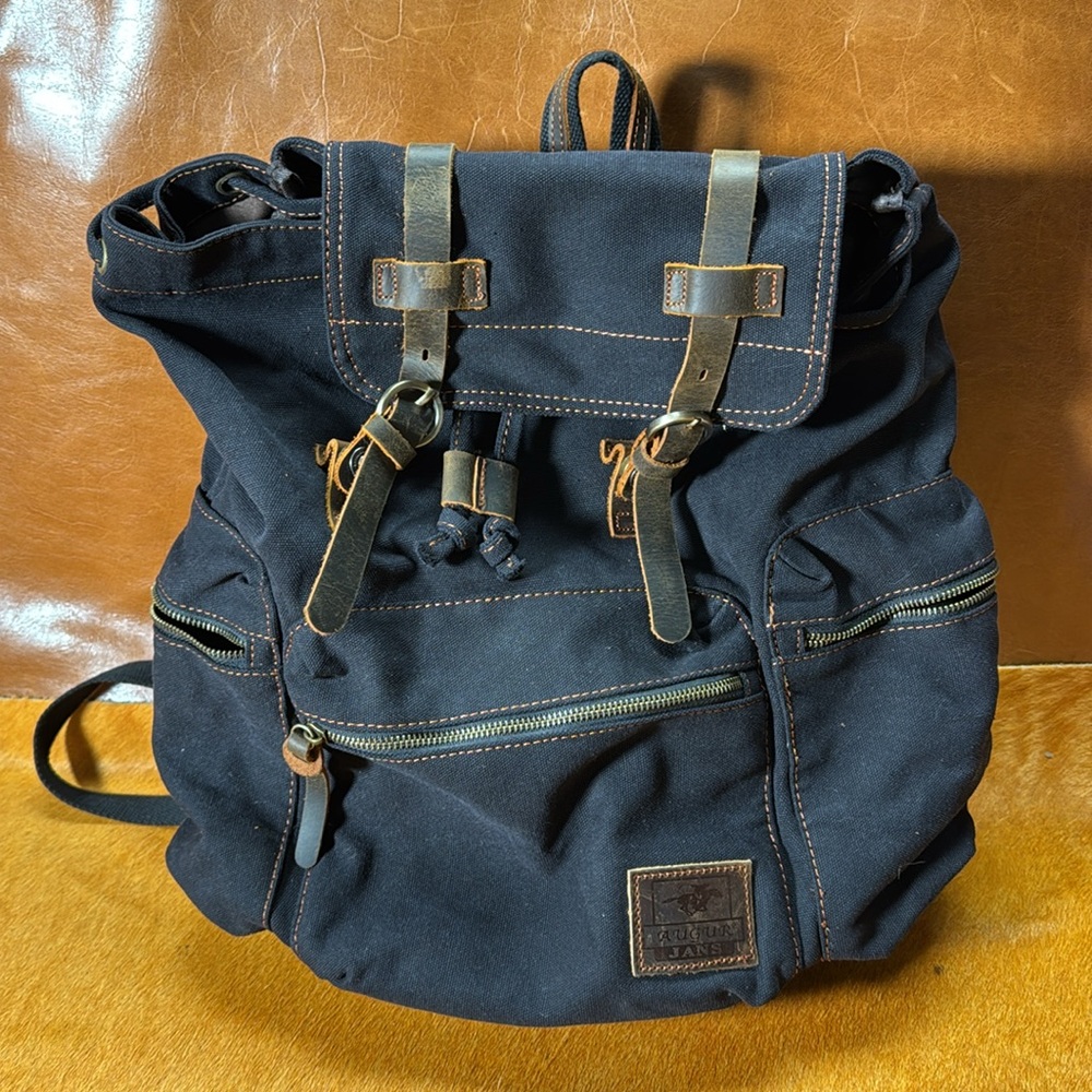 Augur Jeans Drawstring Backpack - image 7